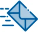 Icono de un sobre como símbolo del email donde puedes pedir citas de psicología en España con psicóloga.